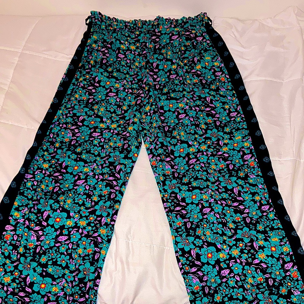 Floral Flowy Pants